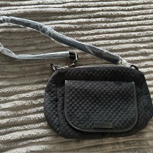 NYT Vera Bradley Velvet Quilted Crossbody Bag
